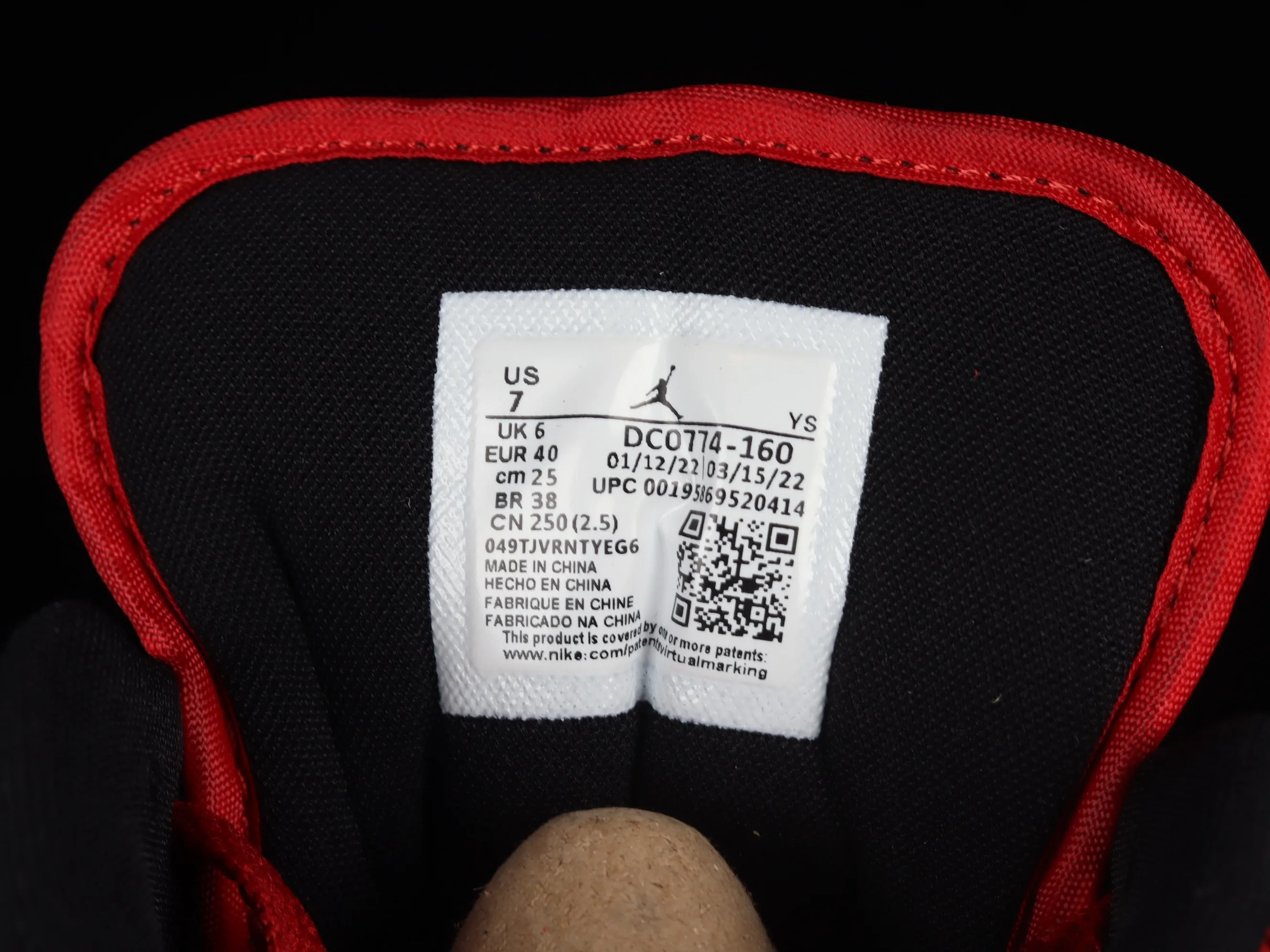 All categories Air Jordan Jordan series basketball shoes Air Jordan 1 Low Air Jordan 1 Low "Chicago Bulls" AJ1 Joe 1 Chicago Red DC0774-160